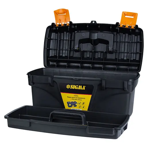 Набір ящиків для інструменту 2в1 Sigma 410×209×195мм, 535×291×280мм 7403881 - фото 4