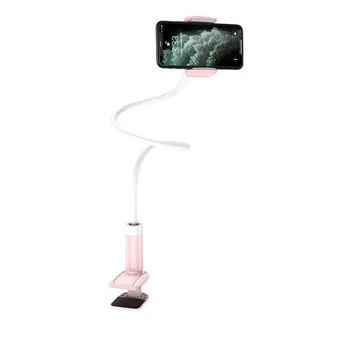Подставка держатель для планшета Hoco PH23 Balu Tablet PC stand бело-розовая - фото 2