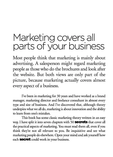 Business Secrets: Marketing Secrets - фото 5