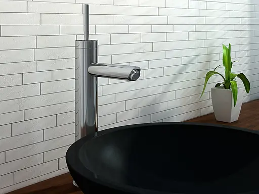 Смеситель для умывальника Kohlman Maxima хром высокий QB170M Хром - фото 3