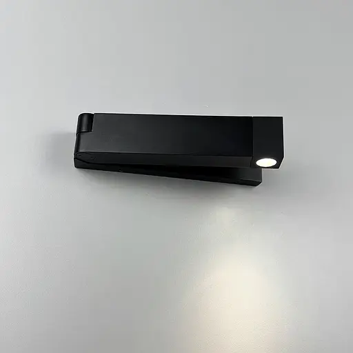 Функціональне бра у чорному регулюючому корпусі 20х4,5 см Line F Арт. WJ115/200 BK - фото 5