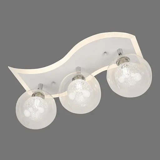 Світлодіодна пристельова люстра Sirius B S2280/3 на 3 плафони - фото 4