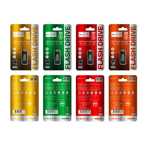 Флеш-накопитель USB Hoco UD5 Wisdom high-speed USB 3.0 16Gb черный - фото 4