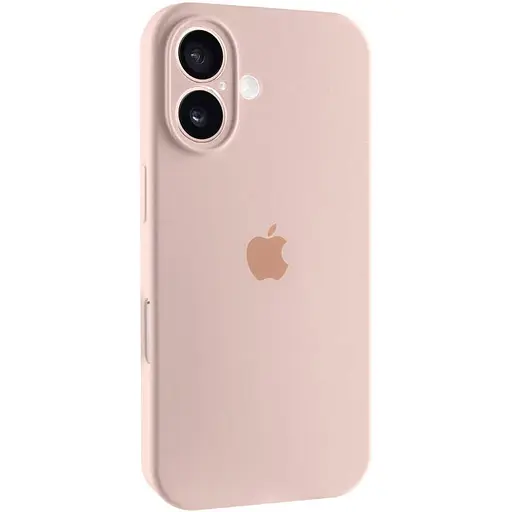 Чехол Epik Silicone Case Full Camera Protective AA для Apple iPhone 16 Plus 6.7 Розовый/Pink Sand - фото 1