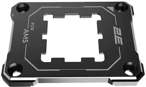 Контактна рамка для процесора 2E Gaming Air Cool SCPB-AM5, Aluminum, Black - фото 2