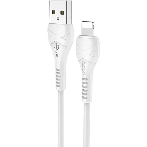 Кабель Hoco X37 Cool power charging data cable for Lightning Білий