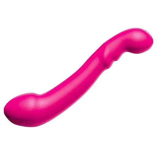 Двосторонній фалоімітатор Dorcel So V2 22.4 см фуксія - фото 2