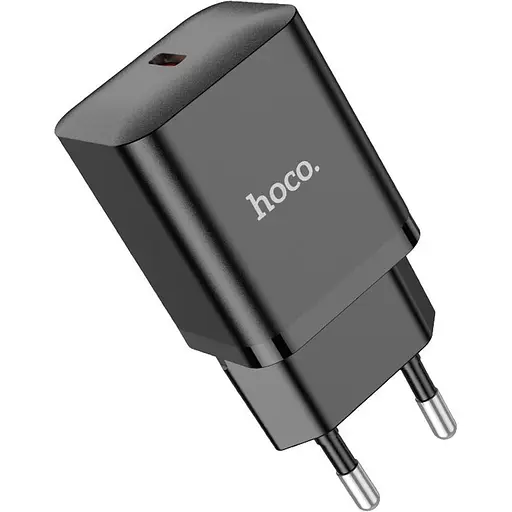Сетевое зарядное устройство Hoco N27 Innovative 20W Black (783448) [125138] - фото 2