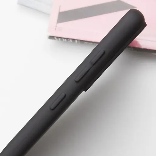 Чохол TPU Getman Liquid Silk Full Camera для Samsung Galaxy S21 Чорний / Black - фото 3