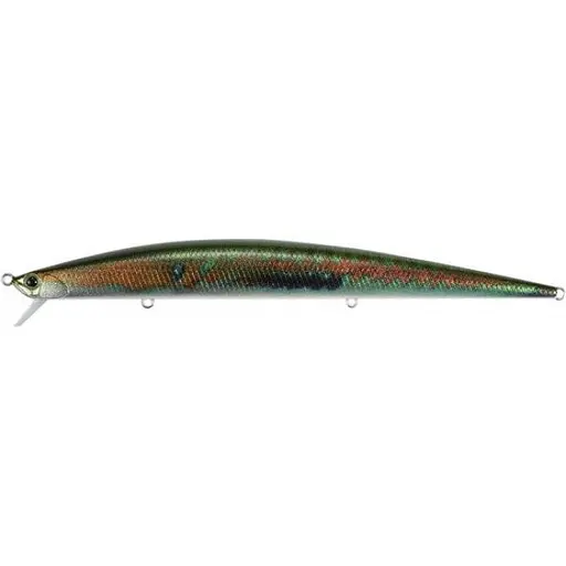 Воблер DUO Tide Minnow Slim 175SP 175 mm 27.6 g Коричневий/Зелений (1013-34.33.81)