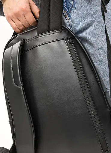 Мужской рюкзак Sambag Zard Х комбинированный черный 40 х 28 х 14 см (25428164m) - фото 6