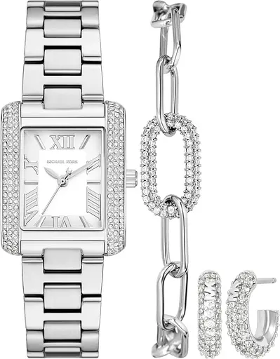 Часы Michael Kors Petite Emery MK4839SET + браслет и серьги