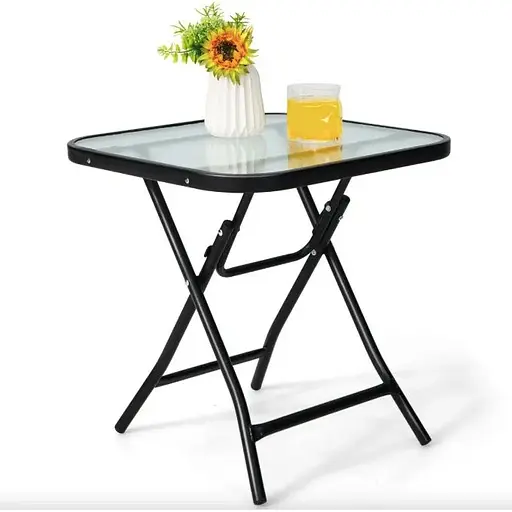 Садовый стол Costway Kontrast раскладной - фото 4