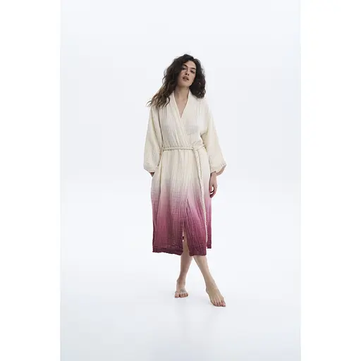 Халат Lotus Home Nitra muslin cherry S/M (svt-2000022351089) - фото 6