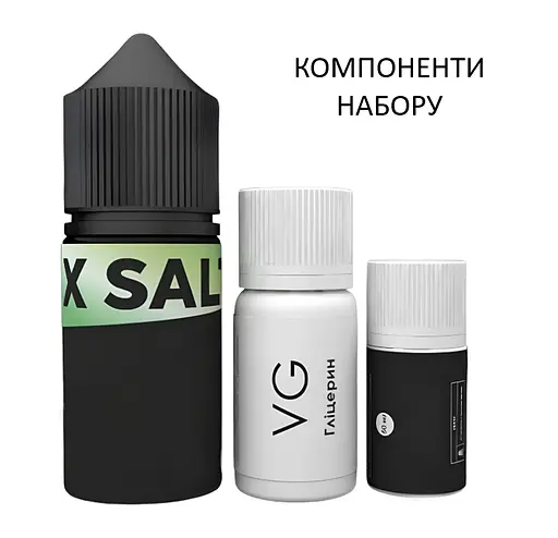 Набір компонентів для самозамісу сольової заправки Octobar Prime 15 мл Forest Berries Мікс лісових ягід з хвоєю 0-50 мг (19052) - фото 2