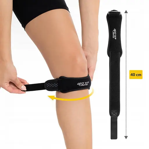 Пателярний фіксатор (бандаж) колінної чашки 4FIZJO універсальний 1 шт 4FJ0476 (P-5907739317643) - фото 11