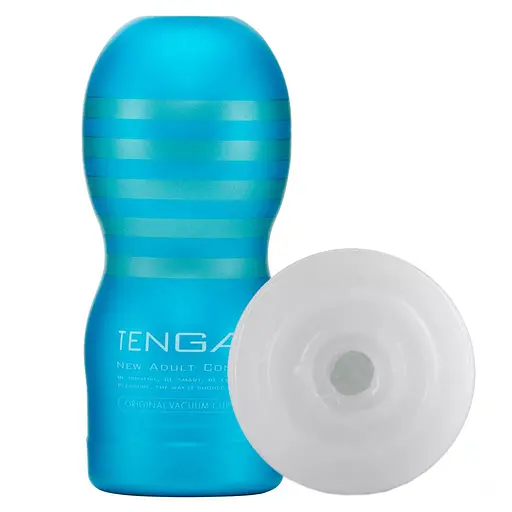 Мастурбатор Tenga Deep Throat Cup Cool Edition прозрачный - фото 2