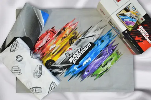 Підлітковий комплект Disney Fast and Furious Action Ранфорс / простирадло на резинці Tac pbe0051176 - фото 2