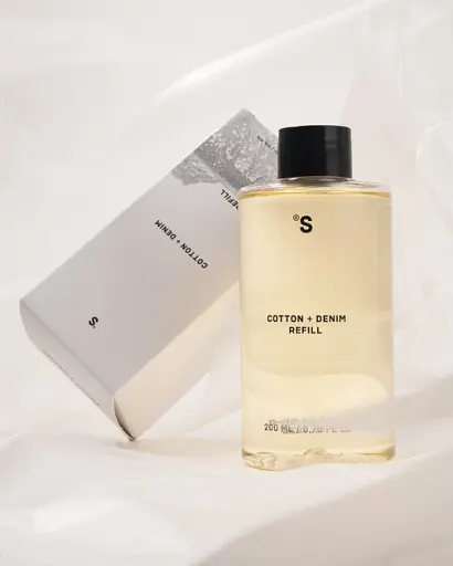 Сменный блок для аромадиффузора Sister's Aroma Cotton + Denim Refill 200мл - фото 2