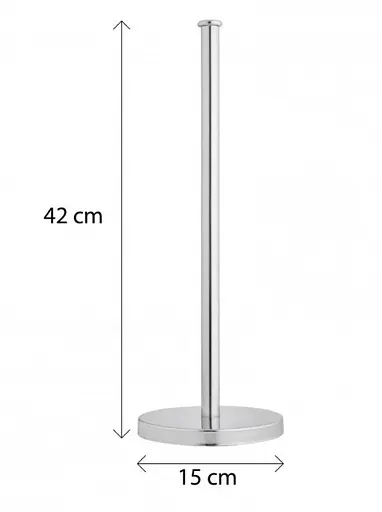 Стійка тримач для туалетного паперу Yoka SP1 P.SP1, Хром - фото 4