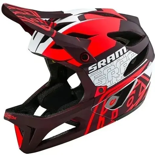 Велошолом Troy Lee Designs Stage Helmet Sram Red XL/XXL (1106-115538005)
