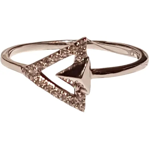 Серебряное кольцо Qvaliz с фианитами. 901-00874 15 16