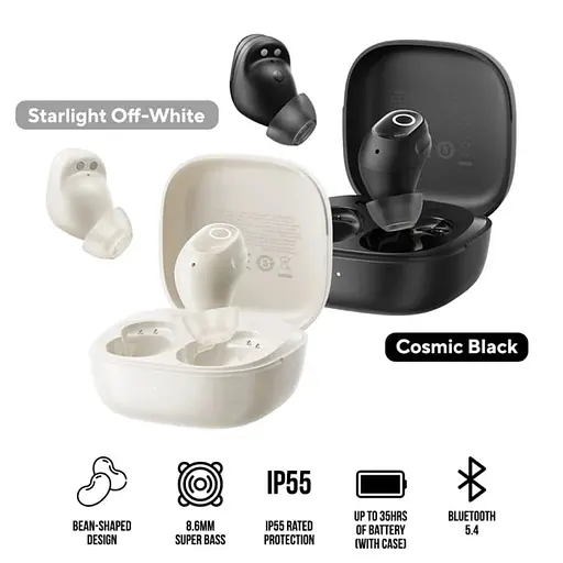 Навушники бездротові Baseus Bass BD1 Стерео Bluetooth-гарнітура чорна (A00084601123-Z1) - фото 3