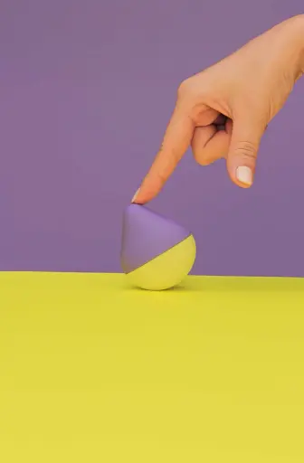 Стимулятор Iroha by Tenga Fuji Lemon 6.1 см жовто-фіолетовий - фото 3