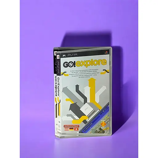 Ліцензійний диск на PSP ліцензія Go! Explore, гра на PSP Go! Explore