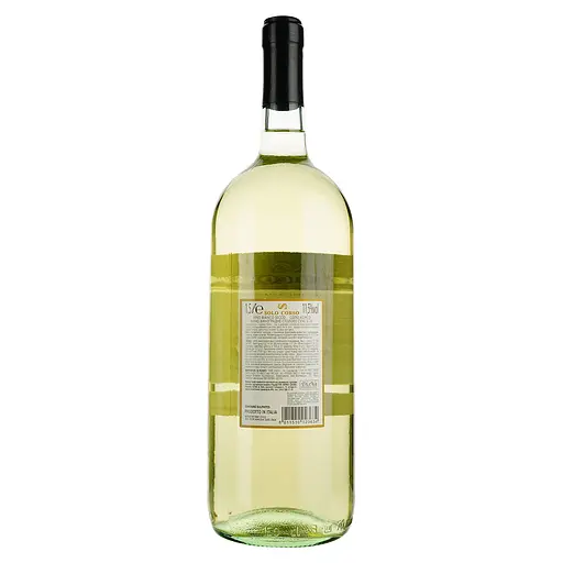 Вино Solo Corso Bianco, біле, сухе, 11,5 %, 1,5 л - фото 4