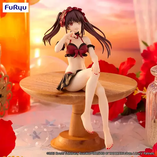 Фигурка FuRyu Noodle stopper Рандеву с жизнью Куруми Токисаки Date A Live Tokisaki Kurumi 15 см F DAL TK 15 - фото 6