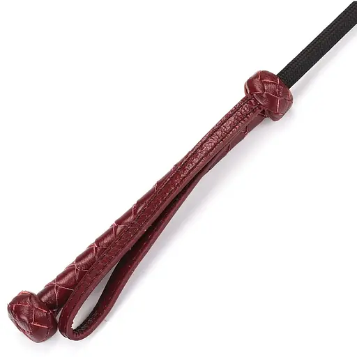 Щелкалка Liebe Seele Wine Red Riding Crop With Heart-Shape Tip
