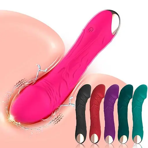 Вібратор 20 режимів вібрації точка G силікон водостійкий USB зарядка чорний - фото 6