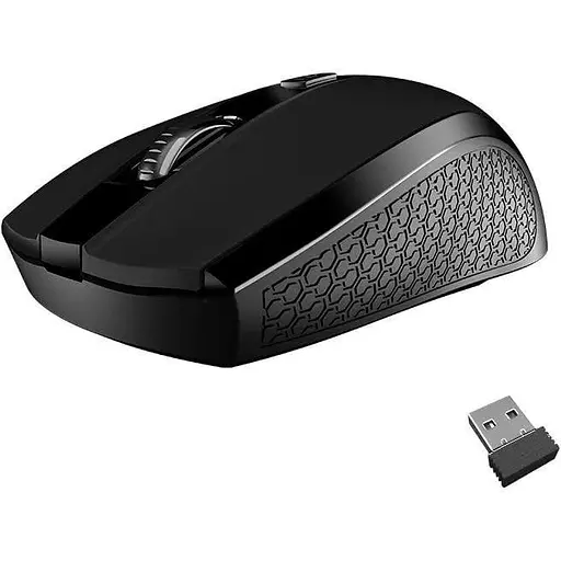 Миша MeeTion Wireless Mouse 2.4G MT-R560 бездротова чорна - фото 1