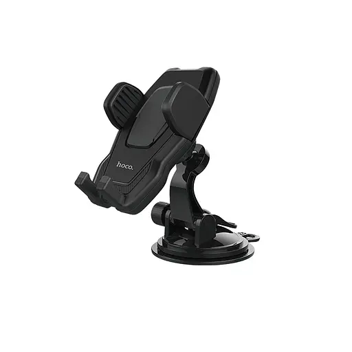 Автотримач для телефона HOCO CA31 cool run suction cup car holder Black - фото 1