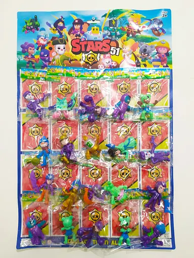 Герої Brawl Stars 51 сезон, 20 шт. на планшетці, 2407 - фото 2