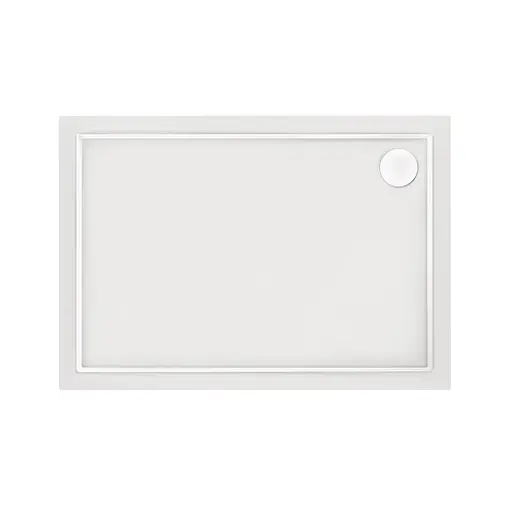 Душовий піддон Qtap Tern 3012812 120x80x12 см + сифон Білий Універсальний мілкий (до 20 см) - фото 3