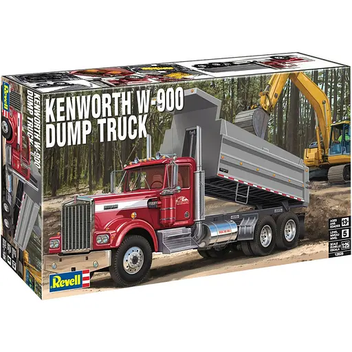 Сборная модель-копия Revell Самосвал Kenworth W-900, 1:25 (RVL-12628) - фото 2