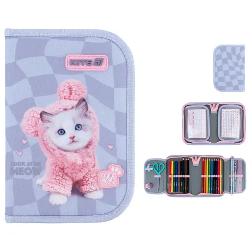 Пенал з наповненням Kite Studio Pets (SP26-622H) - фото 3