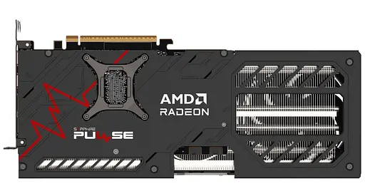 Видеокарта Sapphire AMD Radeon RX 9070 XT 16GB PULSE Gaming OC (11348-03-20G) (GDDR6, 256 bit, PCI-E v5.0 x16) - фото 5