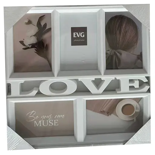 Фоторамка EVG Inno ZB-L5-3233 White Collage 5 (ZB-L5-3233) - фото 1