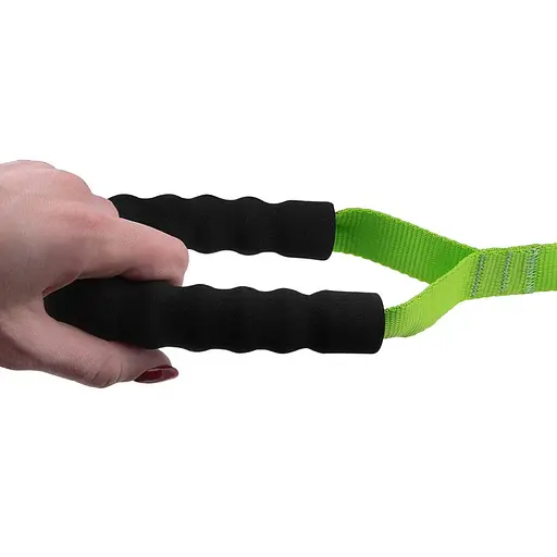 Поводок для собак Barksi Active с мягкой ручкой 15м х 2.5 см салатовый - фото 6