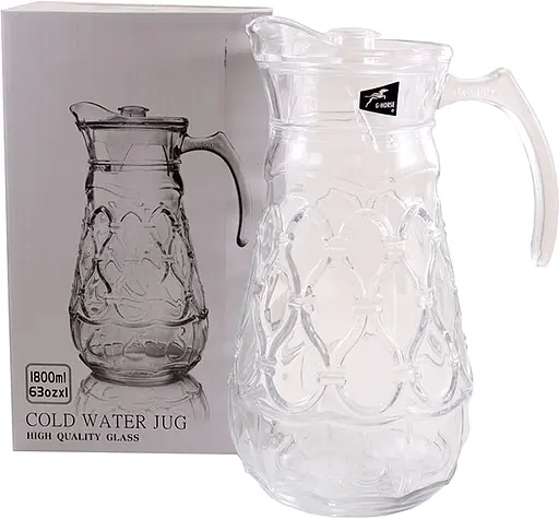 Кувшин Interos стеклянный BMJ-136J3 1.8 л (000029954) - фото 1