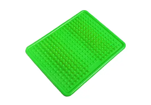 Ортопедический массажный коврик для стоп EasyFit Acupoint с шипами зеленый (EF-2752) - фото 1