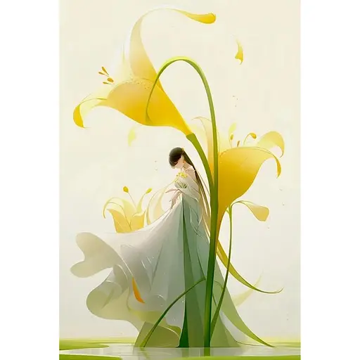 Алмазна мозаїка Strateg ПРЕМІУМ Танець із природою розміром 30х40 см (HEG87042) - фото 1