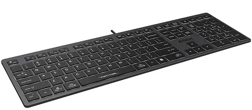 Клавіатура A4Tech Fstyler FX60H White Backlit USB Grey (FX60H USB (Grey) White backlit) - фото 2