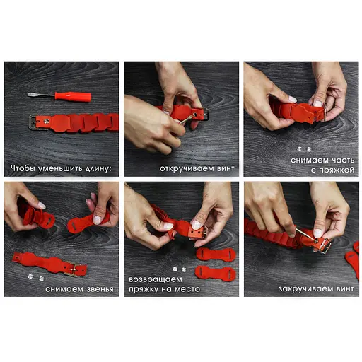 Женский кожаный бохо-ремень BlankNot Crazy Horse синий  - фото 8