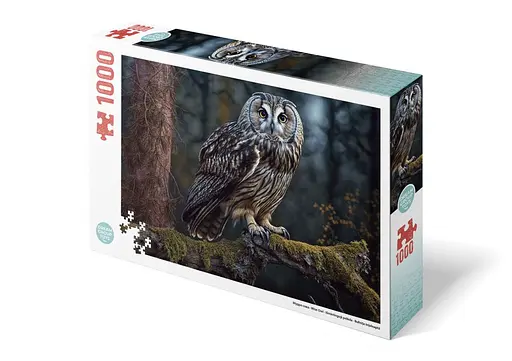 Пазл "Мудра сова" 1000 елементів TRFL_B/OWL DGT-PUZZLE, в коробці (4820266221379) - фото 4