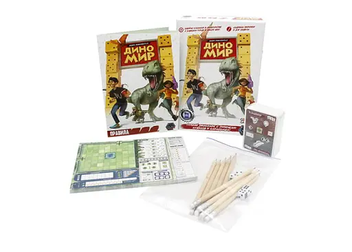 Настольная игра GaGa Games Добро пожаловать в ДиноМир (Welcome to Dino World) (GG224) - фото 4