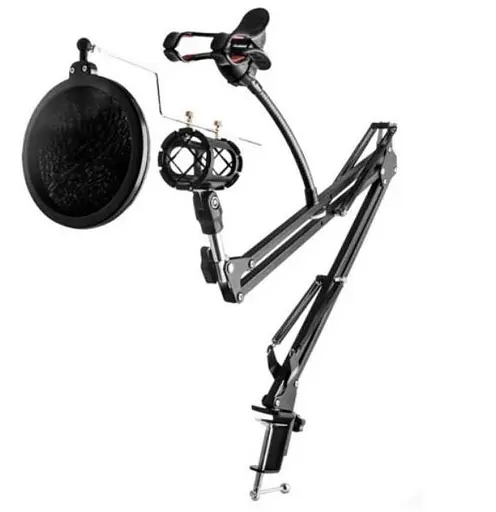 Универсальная мобильная студия звукозаписи Remax CK100 Pro (Черный) - фото 3